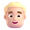 man blonde hair emoji